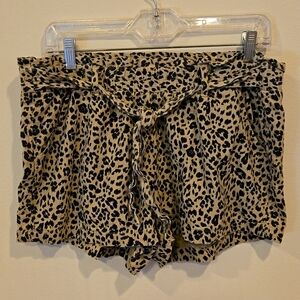 Linen and Rayon Jolt shorts